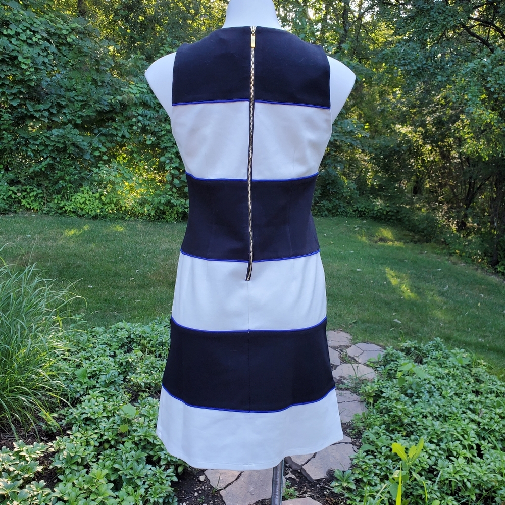 Julie Brown NYC Black and Ivory Leah Dress NWT - Picture 7 of 11
